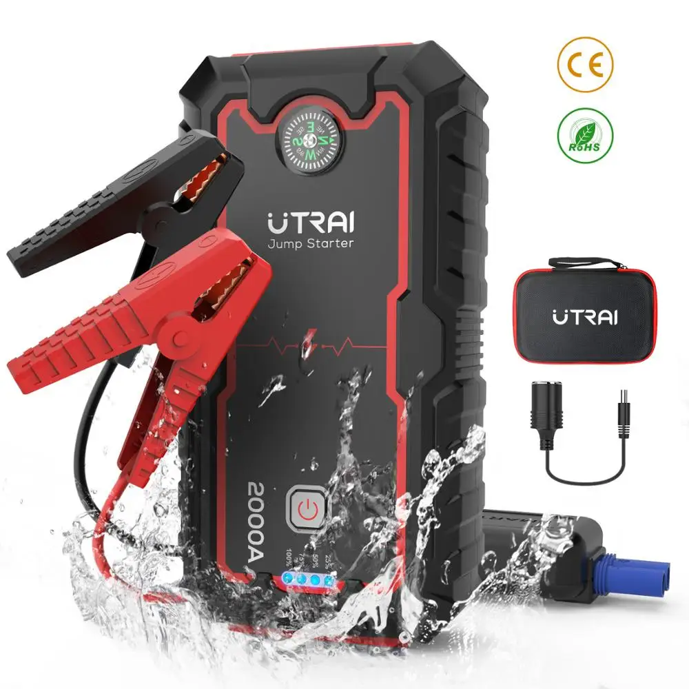 UTRAI 22000 мАч автомобильный стартер Портативное аварийное зарядное устройство Jstar