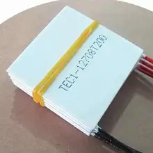 Термостойкий охлаждающий лист TEC1-12708T200 40*40*3,6 мм 76 Вт 12 В 8А разница в температуре 70 градусов вместо 12706