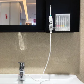 

Water Dental Floss Oral Irrigator Household Tap Water Toothpick Tongue Cleaner