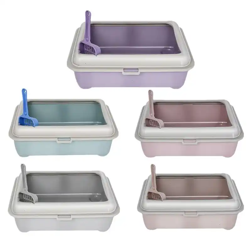 easy clean cat litter box