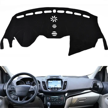

Car Dashboard Cover Mat Pad Sun Shade Instrument Protect Carpet Auto Accessories For Ford Escape Kuga 2013 2014 2015 2016 - 2018
