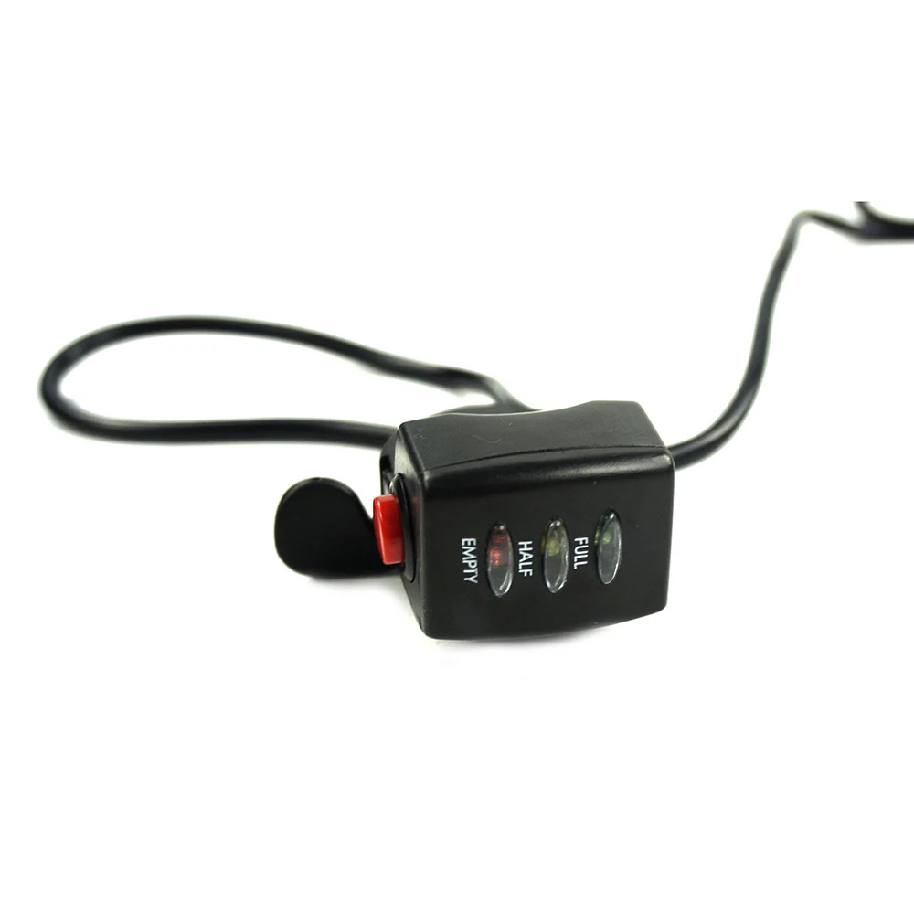 

24/36/48V Electric Bike E-bike Thumb Throttle W/ 3 LED Battery Indicator +Switch for e-bike DIY assembly