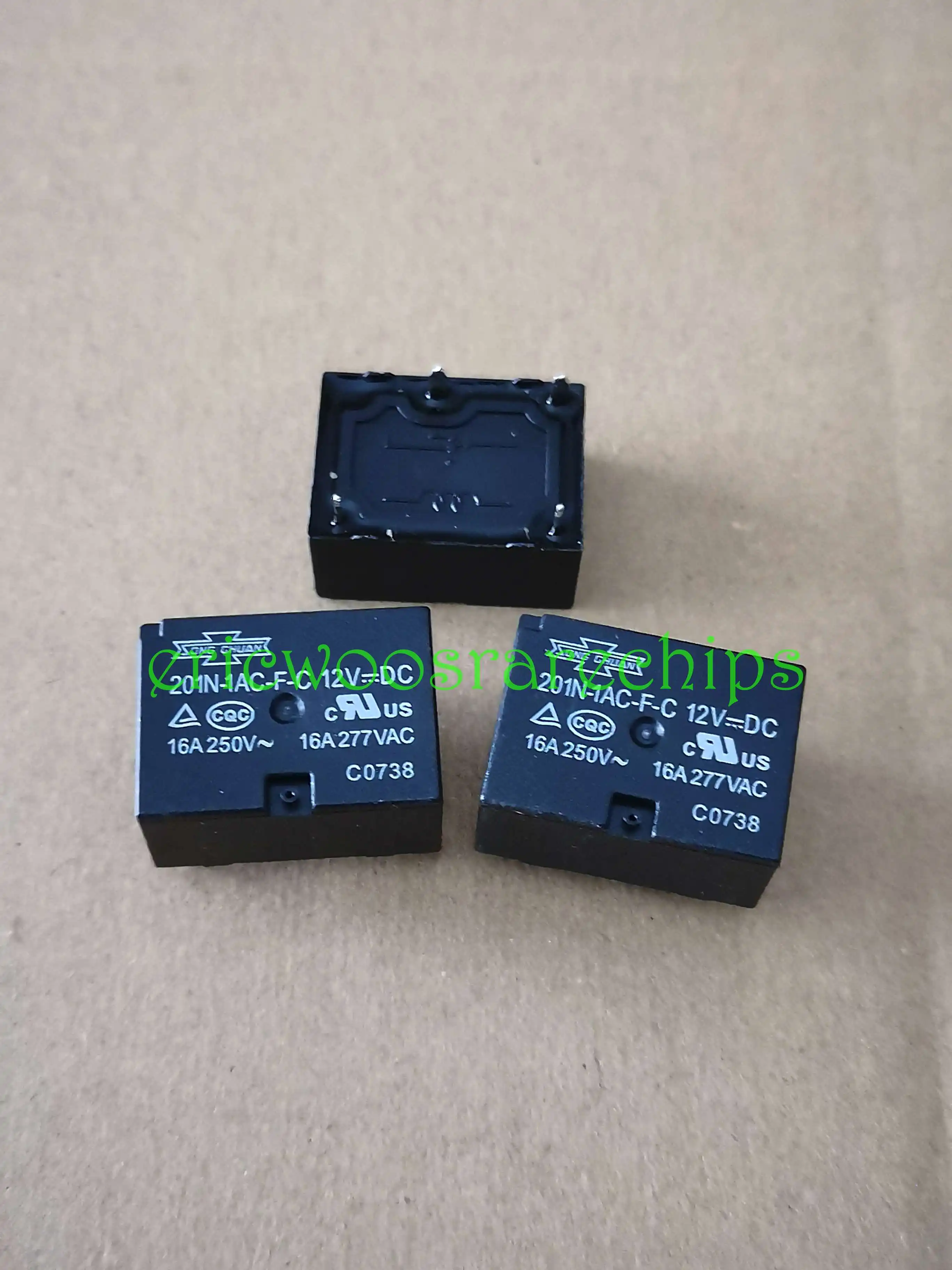 Новое реле мощности 201N-1AC-F-C-12VDC 201N-1AC-F-C 12VDC 16A 250VAC 4 контакта | Обустройство дома