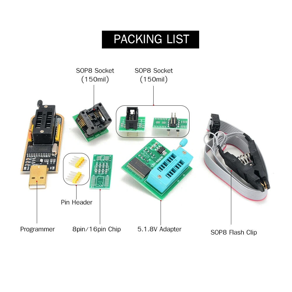 AT24C256 Serial EEPROM I2C Interface EEPROM Data Storage Module for Arduino PIC 