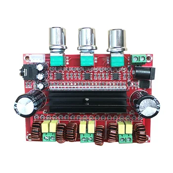 

Module Speaker 80Wx2+100W 2.1 4-8 Ohm Receiver Amplifier Board DC12-24V Power Amplificador TPA3116D2 Mini Digital Audio