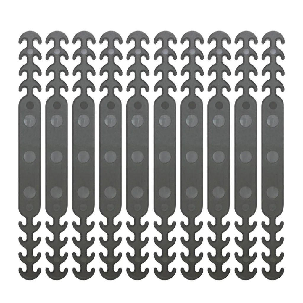 Extensor de correa para mascarilla facial, gancho de extensión de plástico ajustable para mascarilla, 10 unidades