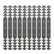 Plastic Adjustable Mask-Accessories Hook Strap Extender Ear-Mask Ear-Protection 10pc