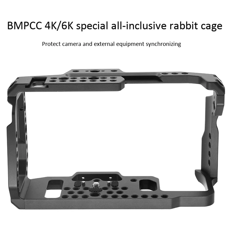 Camera Cage for BMPCC 4K 6K Pocket Camera Form Fitting Cage DSLR Camera