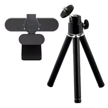

1080P Webcam HDWeb Camera With Built-in HD Microphone 1920x1080p Play Webcam Wide Screen Video Desktop Photography Small Tripod