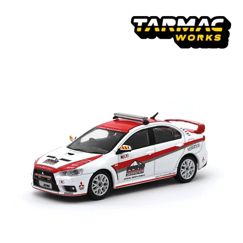 

Tarmac Works 1:64 Mitsubishi Lancer Evolution X Pikes Peak Safety Car Diecast Model Car