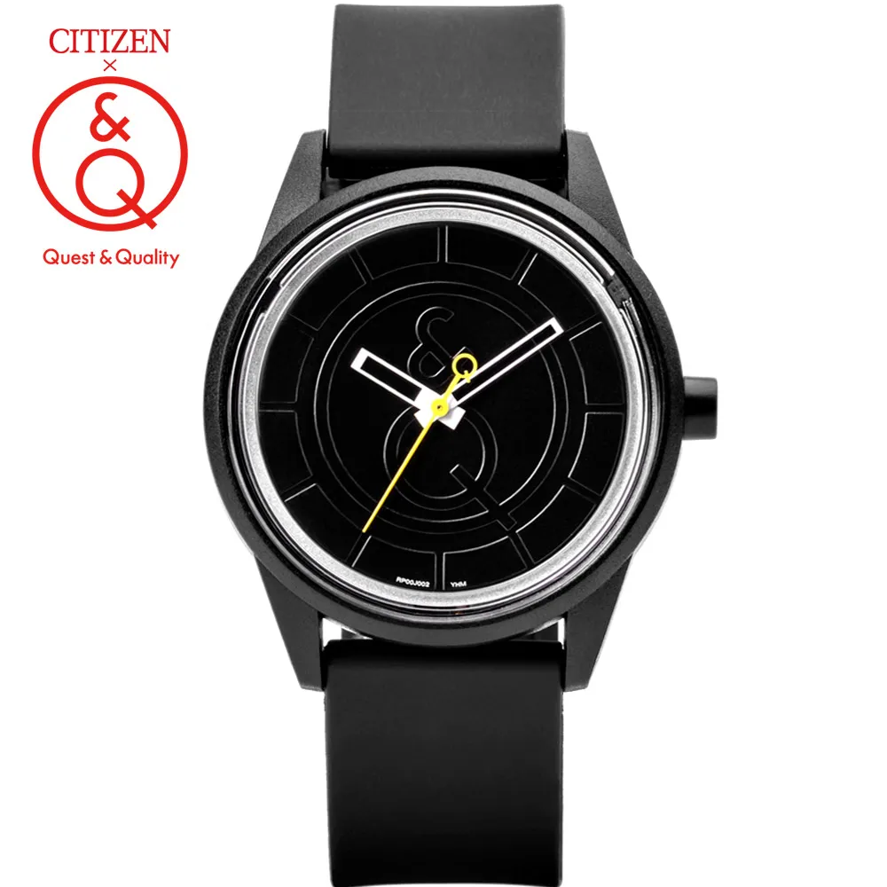 Citizen Q& Q часы мужские Топ люксовый бренд водонепроницаемые спортивные Кварцевые солнечные мужские часы нейтральные часы Relogio Masculino reloj 0J001Y - Цвет: RP00J002Y