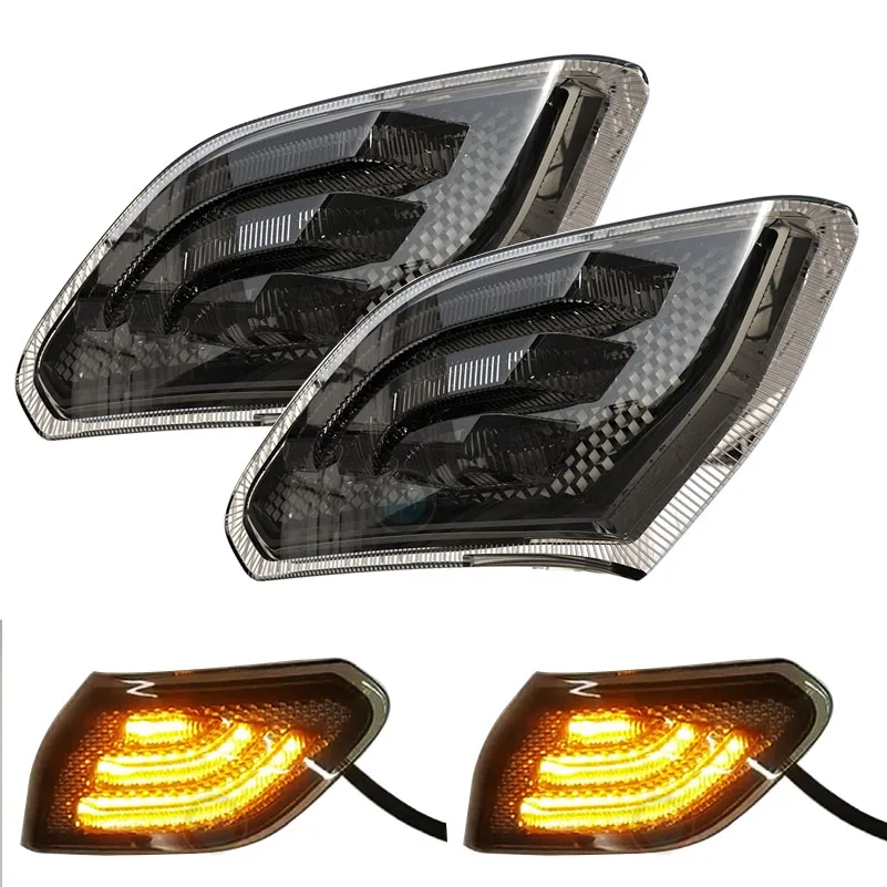 Ambra Anteriore Fender Flares Ambra Segnale Di Girata Lampade Per Jeep Wrangler Jl 2018 2019 Led Side Maker Luci.