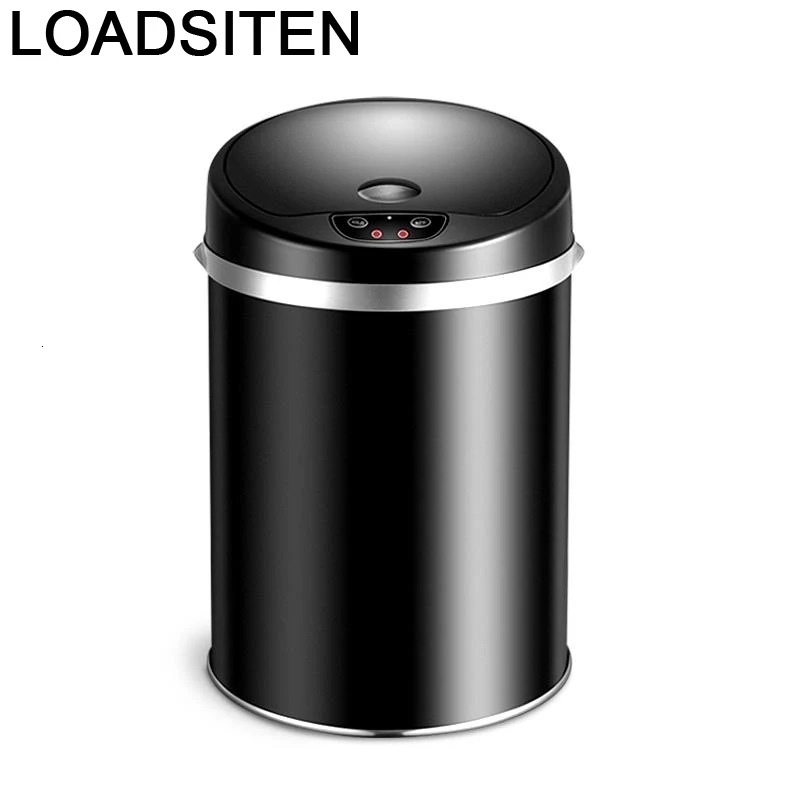 Корзина для мусора Vuilnisbak Reciclaje De Trashcan мусорная корзина с автоматическим датчиком