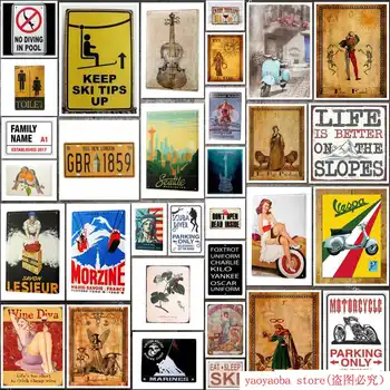 

Tin Sign Magician Tarot Card Metal Sign Metal Painting Tin Sign Wall Decor Board Retro Pub & Bar Tin Poster