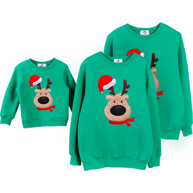 

Family Look for Dad Mom and ME 2020 Father Mother Daughter Son Christmas New Year Cotton Sweater Outfits Family Matching Clothes