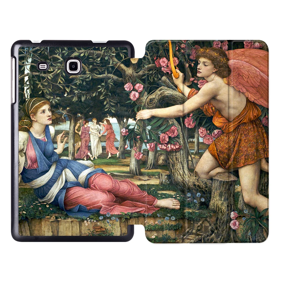 MTT из искусственной кожи чехол для samsung Galaxy Tab A A6 7,0 дюймов T280 T285 Funda Capa SM-T285 SM-T280 Магнитный откидной чехол для планшета - Цвет: SS15