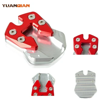

Motorcycle Side Stand Accessories Sliver chassis Red Kickstand Sidestand Enlarger Support Extension For YAMAHA NMAX 125 155