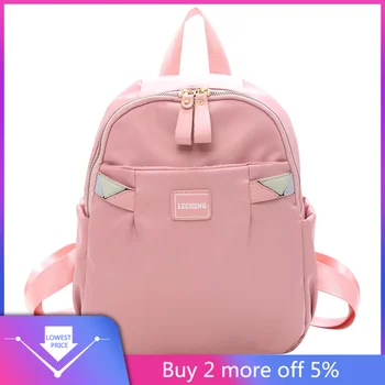 

Fashion Casual Backpack For Women 2019 Zipper Multi-Function Large Bagpack Capacity Nylon Backpack Mochilas Travel Bag Pack #C11