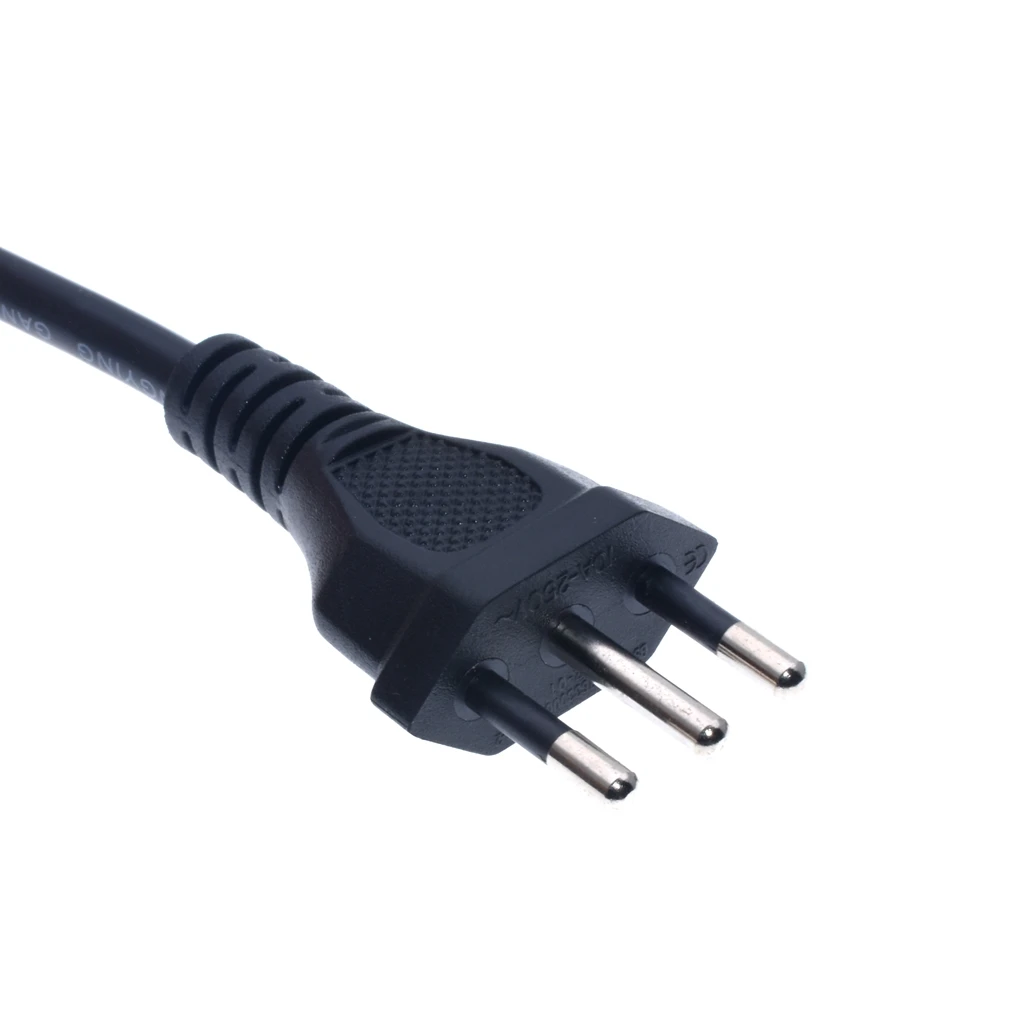 1 шт. Ltaly разъем кабель питания итальянский IEC C13 питание шнур 1,5 м 10A для настольных ПК компьютер AC адаптеры для сим-карт