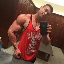 Дышащий Быстросохнущий жилет для занятий фитнесом в Европе и Америке, мужской спортивный жилет без рукавов для фитнеса, настраиваемый