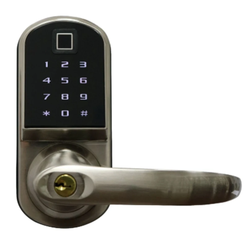 

Smart Electronic Door Lock Code Door Lock Mechanical Keys Press Screen Keypad Digital Password Lock Keyless Electronic Lock Smar