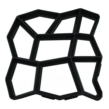 

Plastic Paving Mould Reusable Garden Pavement Mold DIY Concrete Stone Walkway Path Maker