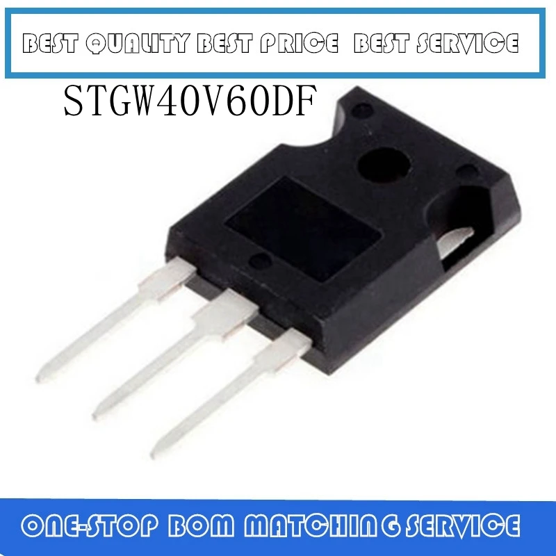 5 шт. ~ 20 шт. STGW40V60 STGW40V60DF TO-247