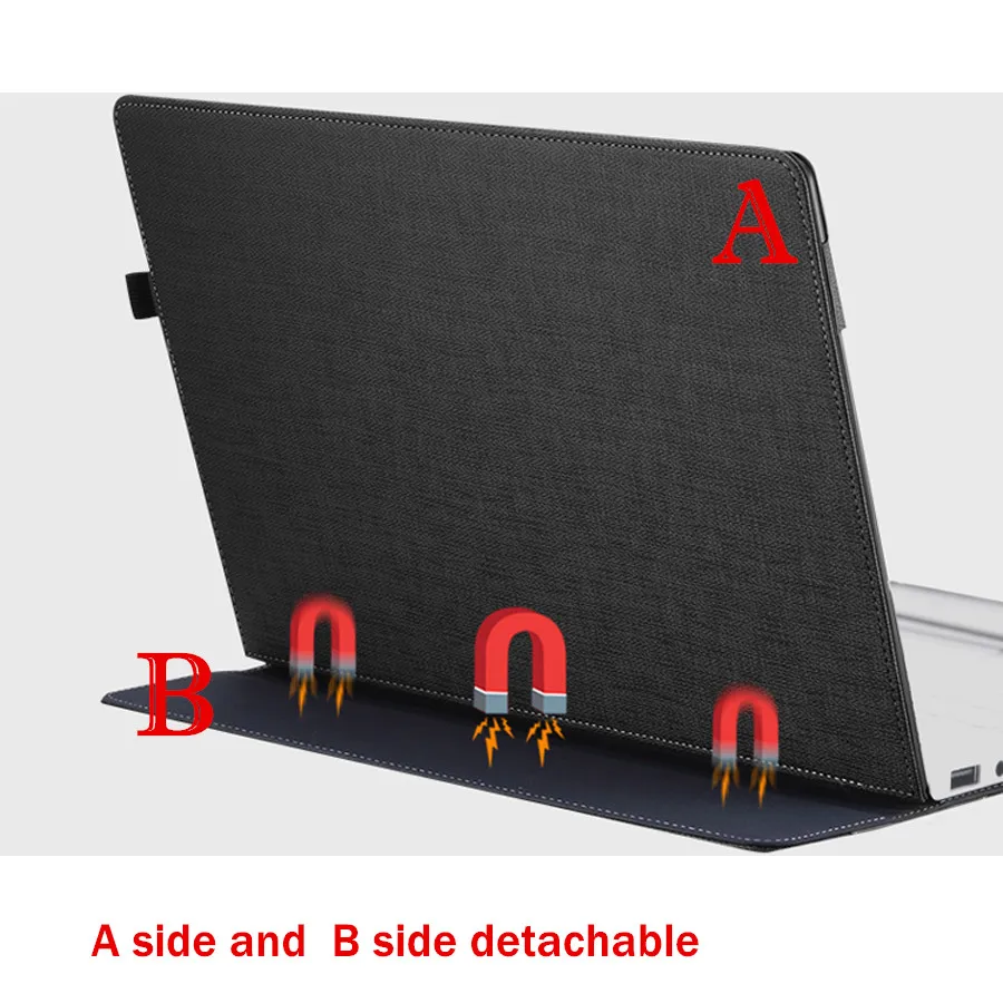 Из искусственной кожи съемный чехол Folio Stand Жесткий Чехол для ноутбука HP Spectre x360 13 3