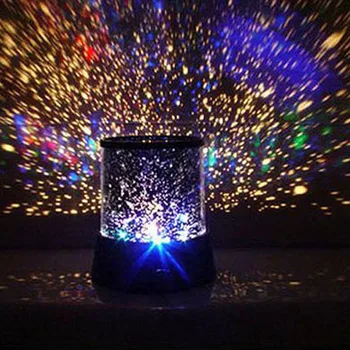 

Colorful Romantic Cosmos Star Master LED Light Projector Lamp Night Light Decoration For Home Party Christmas Gift