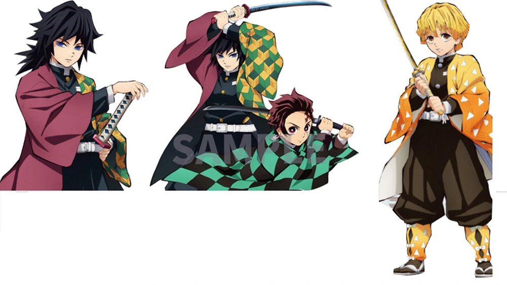 Аниме Костюм демон убийца Косплей Tanjirou Kamado Косплей Костюм Kimetsu no Yaiba Мужчины кимоно костюм Хэллоуин