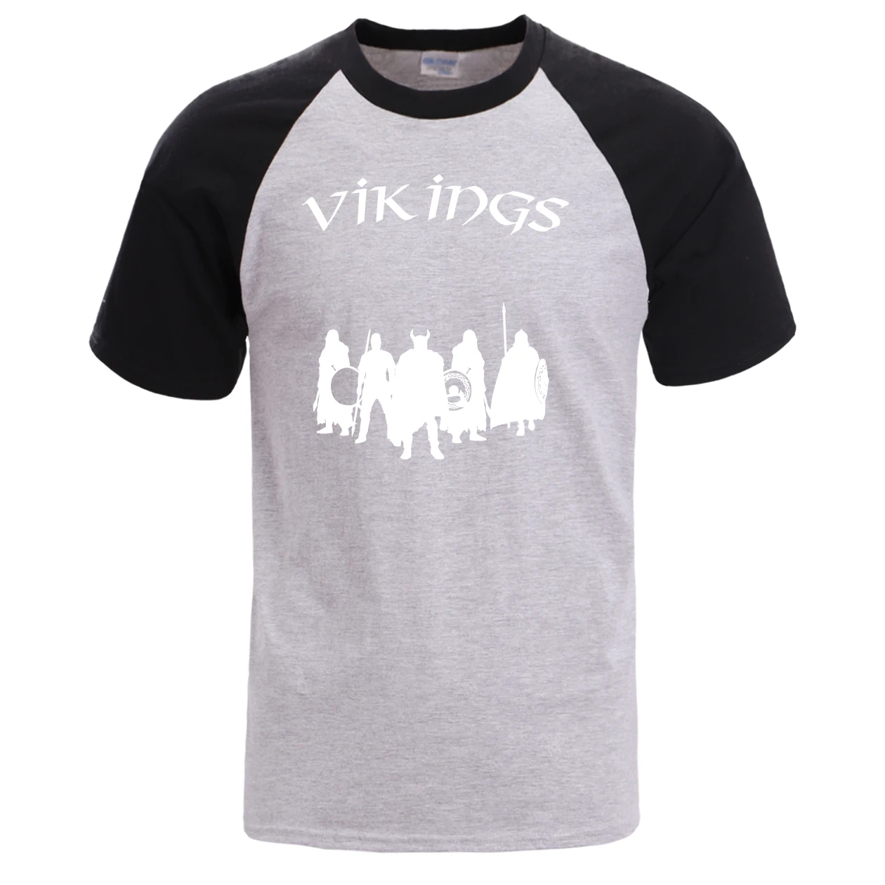Odin Vikings, реглан, Мужская футболка, летняя, сыновья, анархия, футболка, мужская, короткий рукав, хлопок, рубашки, топы, футболки, спортивная одежда, Athelstan, футболки