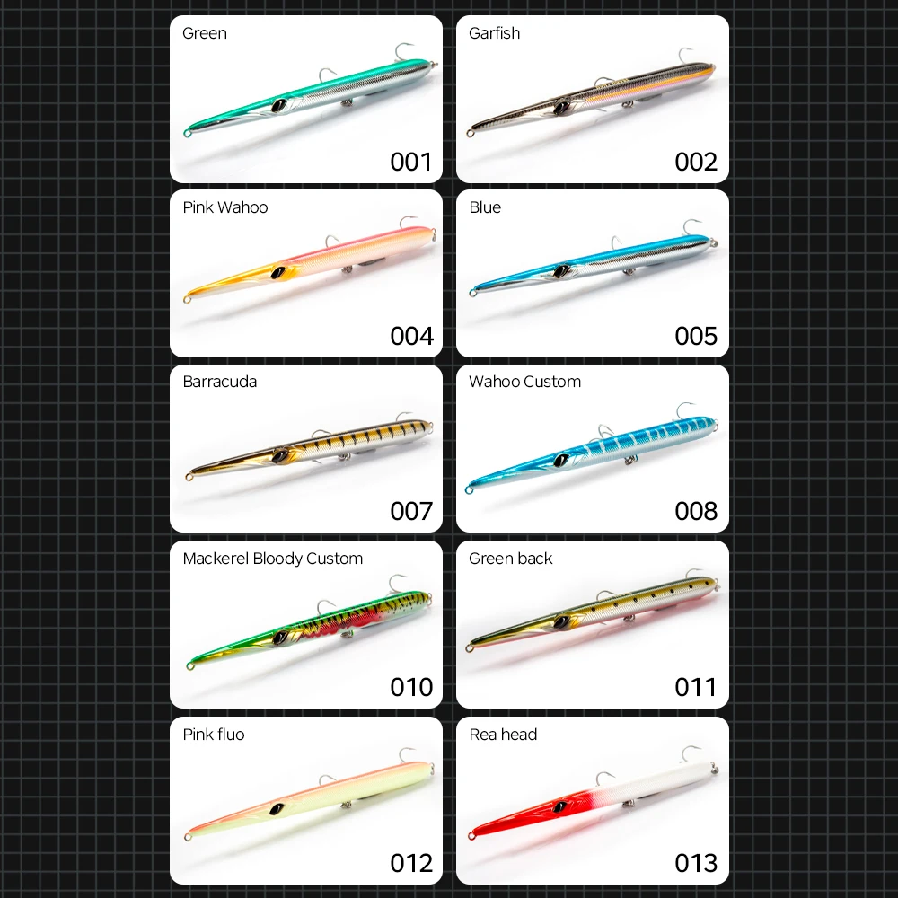 Hunthouse stylo 210 LW118 lure pencil 16cm/18g 18cm/24g 205mm 31/36g long  cast pencil stickbaits floating sinking lure needle