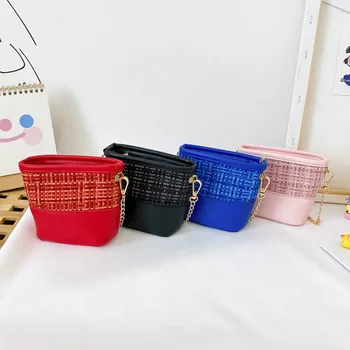 

Children's Mini Bag 2020 Cute Leather Crossbody Bags for Kids Girls Princess Purses and Handbags Baby Messenger Bag Gift