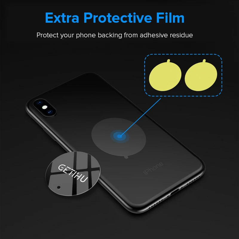 GETIHU Universal Magnetic Car Phone Holder Stand in Car For iPhone X Samsung Magnet Air Vent Mount Cell Mobile Phone Support GPS - Image 2