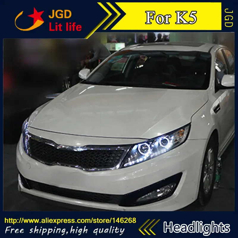 Светодиодный чехол для фар KIA Rio K5 2011 2012 2013 с биксеноновым объективом и ближнего