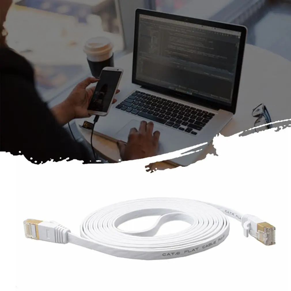 Ethernet патч-кабель XBox сетевой кабель семь типов плоский провод бескислородная медная позолоченная линия передачи данных