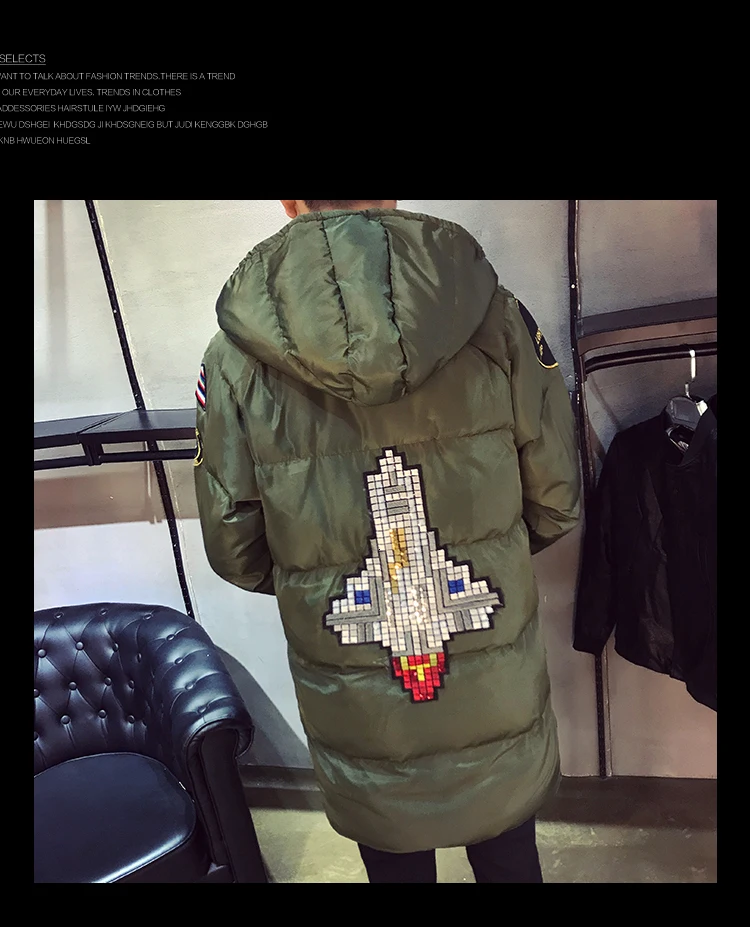 Зимняя мужская длинная Парка мужская пальто Мужская куртка-парка Manteau Homme Hiver Parkas пальто Мужская Толстая куртка теплая зимняя мужская куртка