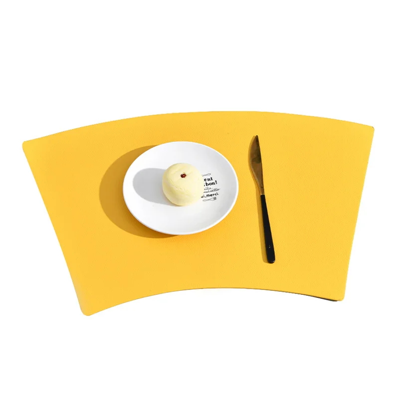 Waterproof drink coasters Eco-Friendly placemat table mat kitchen table cup mat table placemats Insulation Non-Slip Placema