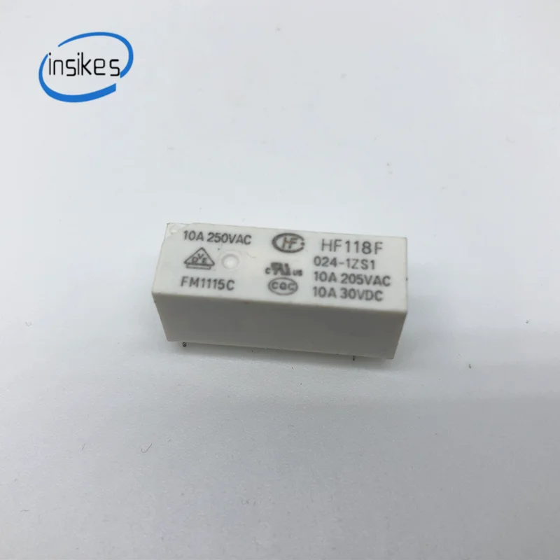5 шт./лот Высокое качество Горячая распродажа! реле HF-118F 024-1ZS1 10A 250VAC футов 30VDC запас