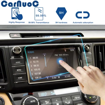 

Car Styling GPS Navigation Screen Glass Steel Protective Film Control of LCD Screen Sticker FOR Dodge Ram 1500 2500 3500 14-18