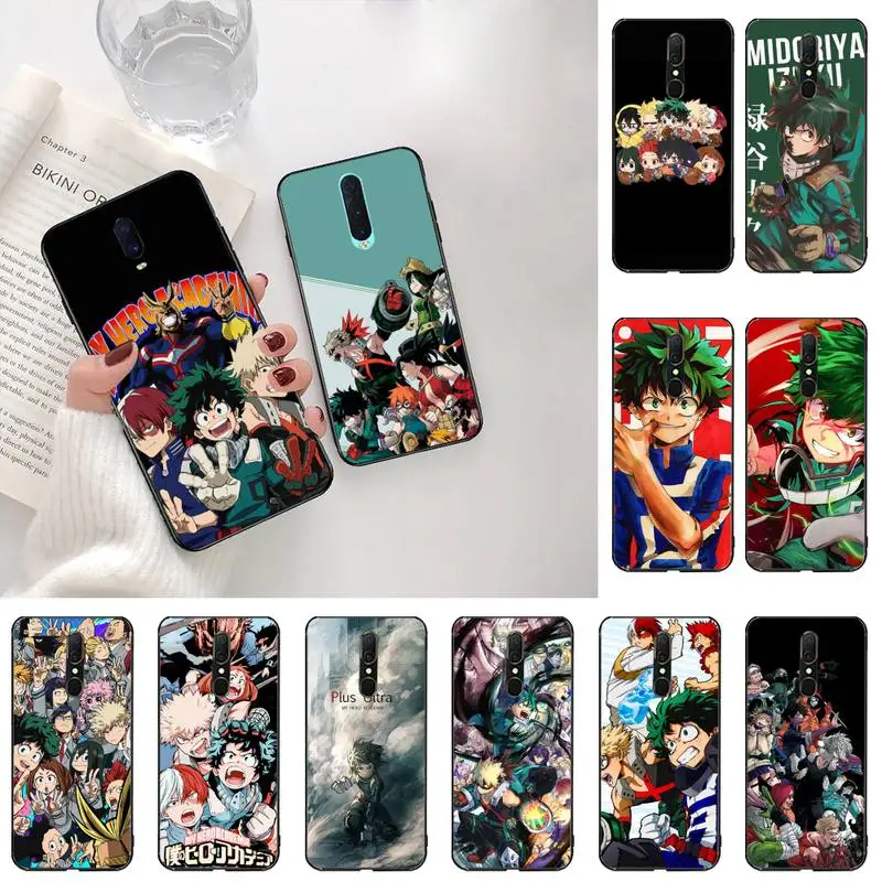 Чехол для телефона с аниме My Hero Academia deku bakugou Boku no Oppo A5 A9 2020 Reno2 z Renoace 3pro
