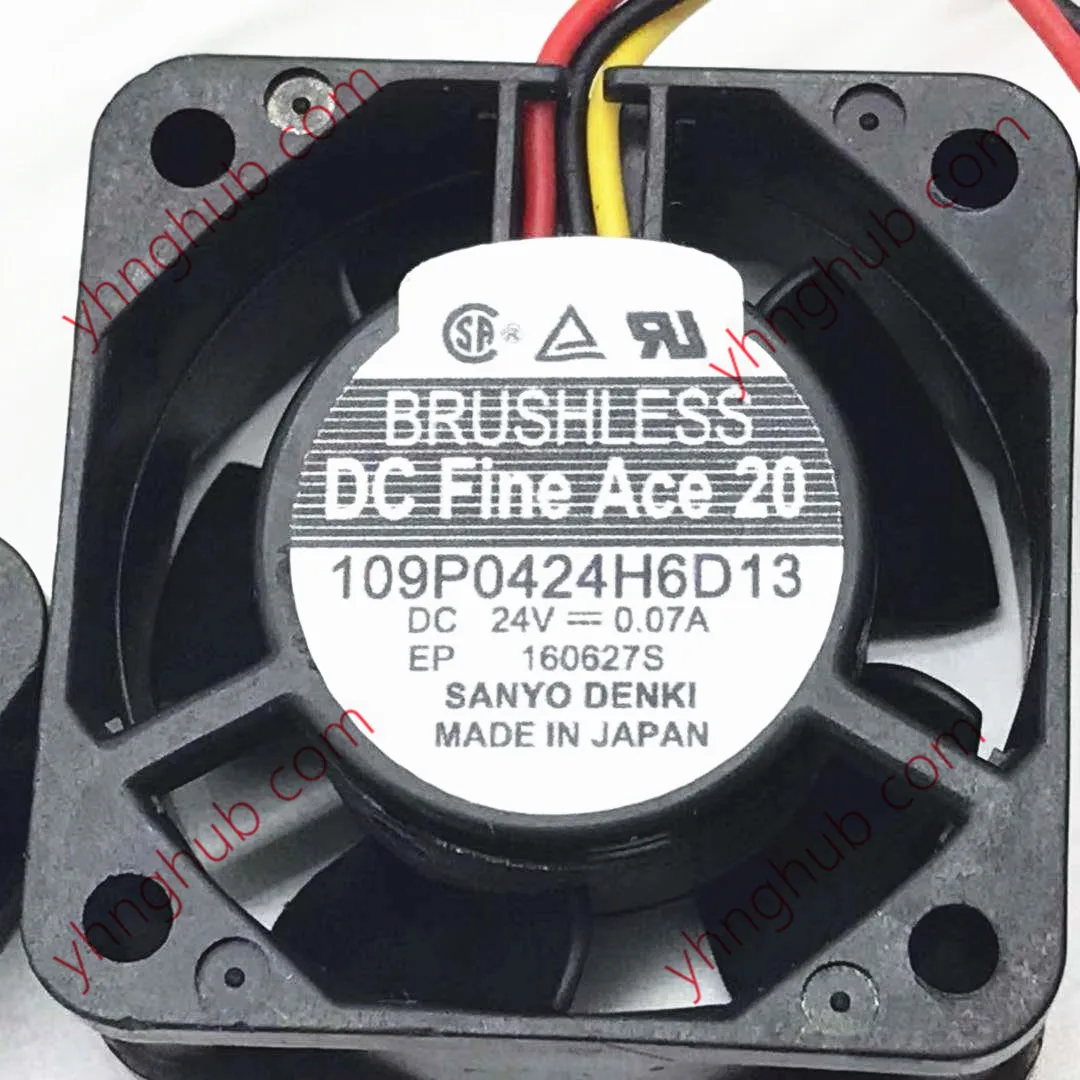 fios da c.c. 24v 0.07a 40x40x20mm do