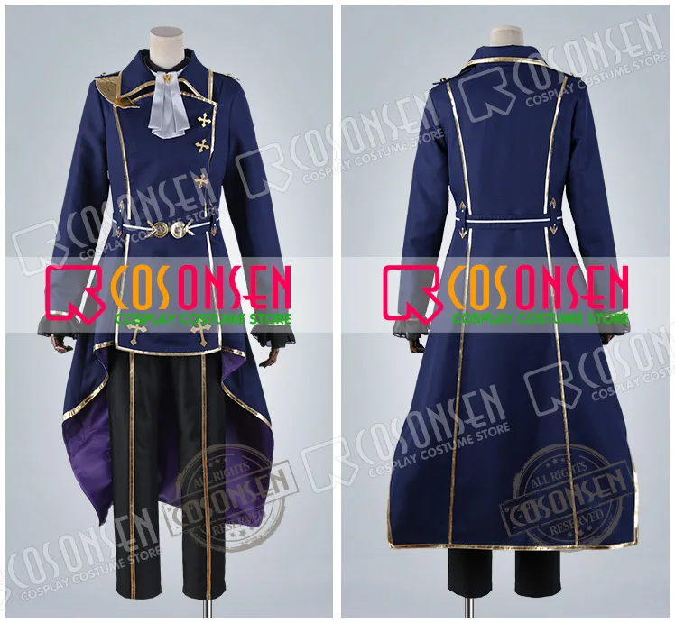 Ансамбль звезд Tsukasa Suou Arashi Narukami Ritsu Sakuma Косплей какофония кружащийся ужас ночь Хэллоуин костюм полный комплект