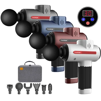 

Mini Massage Gun Percussion Muscle vibration massager theragun Body Neck Back Massagers Slimming Shaping Pain Relief Fascia Gun