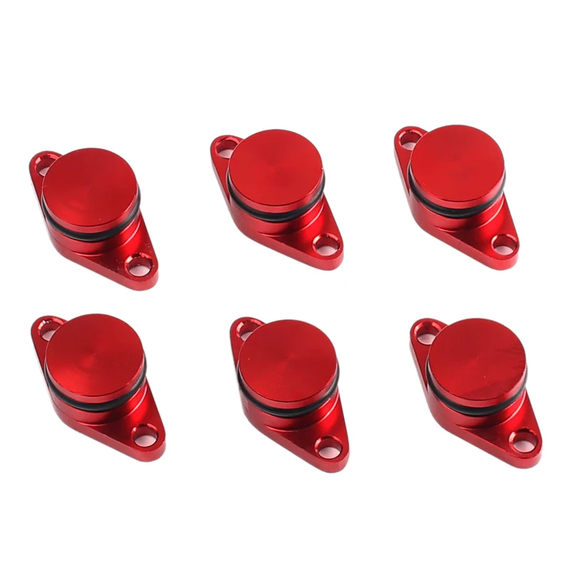 

6 X Swirl Flap Flaps Delete Removal Blanks Plugs for Bmw M57 M57N M57Tu