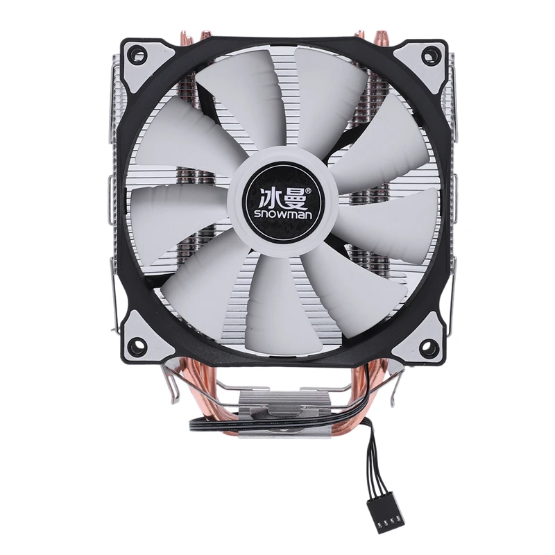 

SNOWMAN MT-4 CPU Cooler Master 5 Direct Contact Heatpipes Freeze Tower Cooling System CPU Cooling Fan with PWM Fans