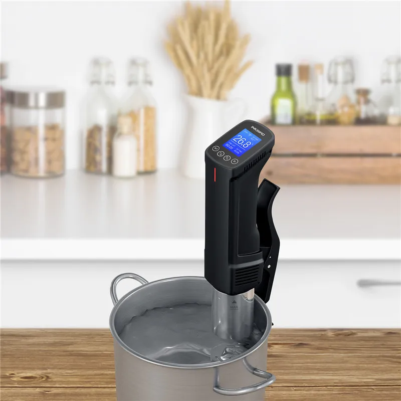 Inkbird 1000 Вт Sous Vide Wi-Fi кулинарная плита с точной температурой и таймером, термопогружной циркулятор из нержавеющей стали для кухни