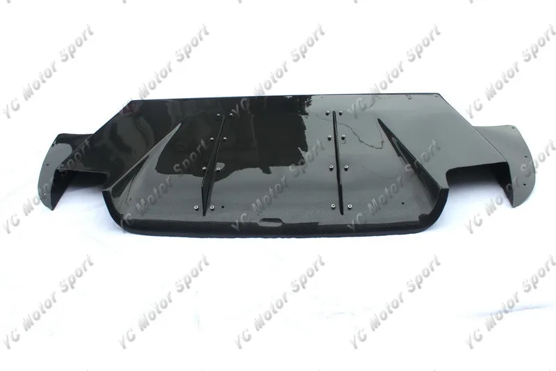 2005-2007 Mitsubishi Evolution EVO 9 JDM Varis Style Rear Bumper Diffuser CF (1)