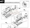 New 30A8084900 30A808490 Crossover Racks Rubber Roller for Fuji Frontier 330/340 minilab machine 3