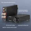 Nobsound Mini Digital Power Amplifier HiFi Stereo 2.0 Channel Class D Home Desktop Audio Amp 50W+50W / 100W+100W 6